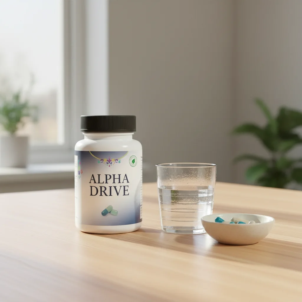 Alpha Drive pot met pompoenzaden - prostaatgezondheid supplement